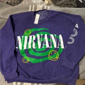 Nirvana Purple Sweater